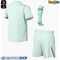 Maglie da calcio Francia Seconda Maglia Bambino Mondiali 2026  Manica Corta (+ Pantaloni corti)